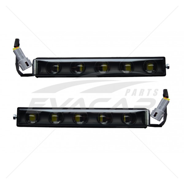 MERCEDES G SERİSİ W463 G63 G65 AMG LED GÜNDÜZ FARI SETİ SİYAH