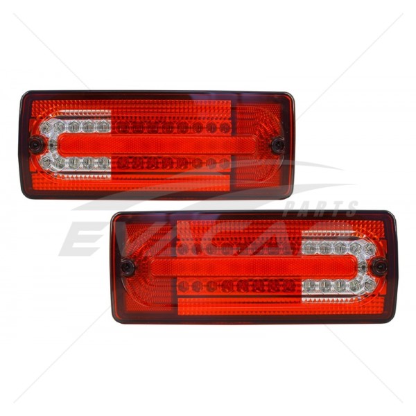 MERCEDES G SERİSİ W463 LEDLİ KIRMIZI STOP SETİ G350 G500 G63 G65