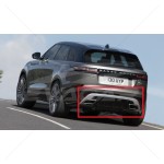 RANGE ROVER VELAR R DYNAMIC DİFÜZÖR + EGZOZ UÇLARI