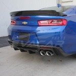 CHEVROLET CAMARO 2016+ ZL1 DİFÜZÖR MAT SİYAH