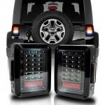 JEEP WRANGLER RUBİCON JK NOKTA LEDLİ FÜME STOP SETİ