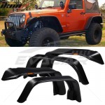 JEEP WRANGLER RUBİCON JK SİNYALLİ PLASTİK ÇAMURLUK DODİK SETİ