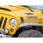 JEEP WRANGLER RUBİCON JK ÖN KAPUT MANDALI SETİ SİYAH METAL