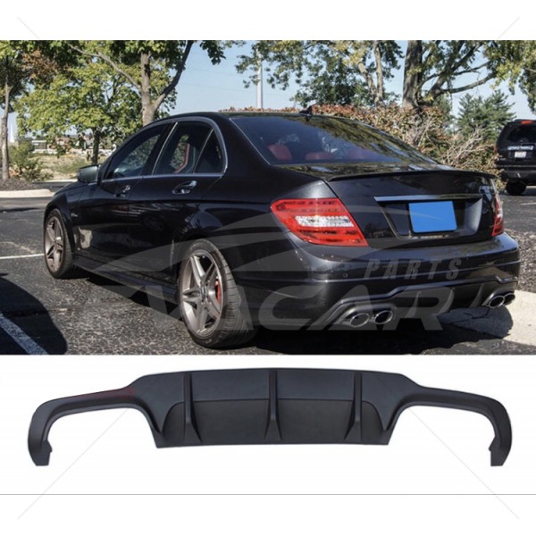 MERCEDES C SERİSİ W204 SEDAN C63 AMG DİFÜZÖR 2012-2014