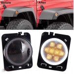 JEEP WRANGLER RUBİCON LEDLİ ANGEL ÇAMURLUK DODİK SİNYALİ SETİ