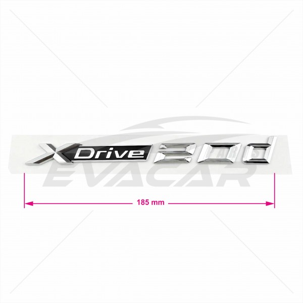 XDRIVE 20d BADGE 51143454037 BAGAJ YAZISI