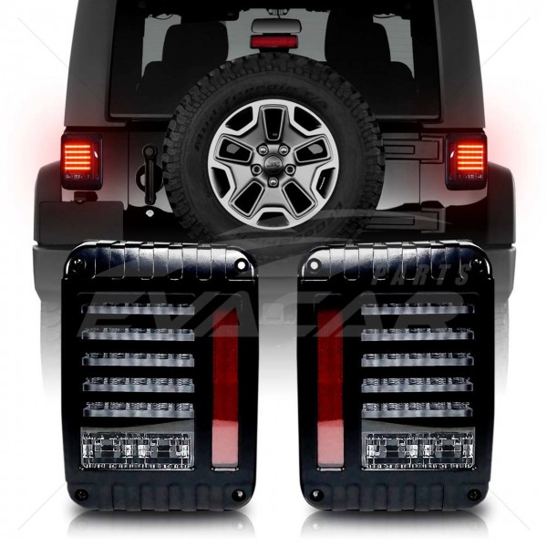 JEEP WRANGLER RUBİCON JK HELİOS LEDLİ STOP SETİ 2007-2017