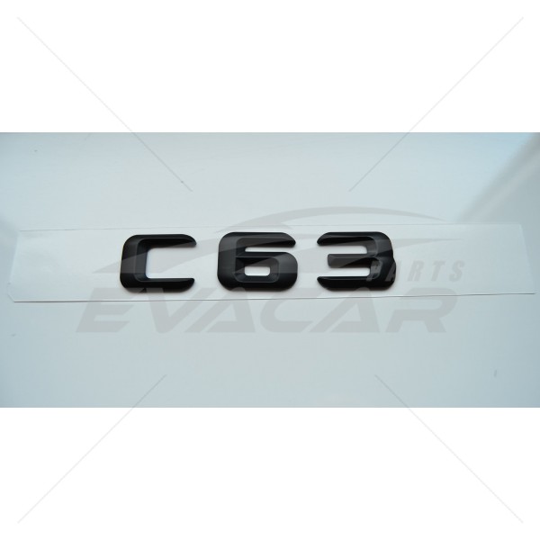 MERCEDES C63 SİYAH YAZI YENİ MODEL