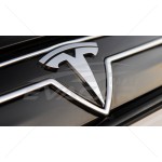 TESLA BAGAJ LOGOSU