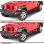 JEEP WRANGLER RUBİCON JL OFF-ROAD METAL YAN BASAMAK SETİ 2019+